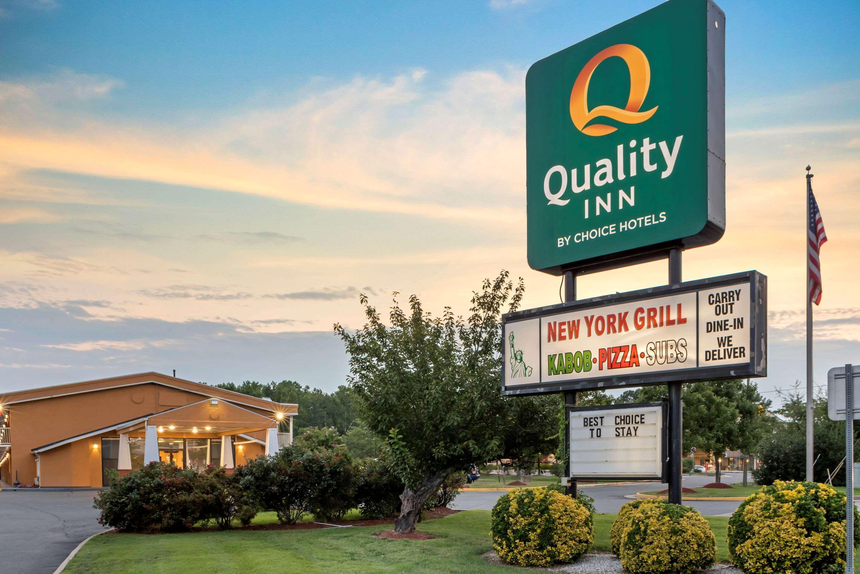 Quality Inn Fredericksburg Near Historic Downtown Luaran gambar